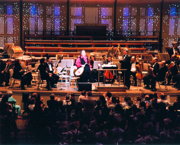 John Bilezikjian performing at Boston Pops bymphony orchestra